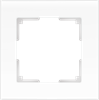 WL01-Frame-01 Favorit Рамка на 1 пост, белый матовый (уп.5шт.) Werkel™ a036576-1 - фото 626355