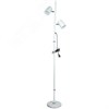 ULM-T600 2х6W/4500K/DIM WHITE Светильник напольный (Торшер). Цвет белый. Uniel™ (Китай) UL-00010175 - фото 626435