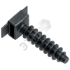 UHP32-35-10-100-K02 30х10мм черный Дюбель для ремешков (уп.100шт.) IEK® UHP32-35-10-100-K02 - фото 626641