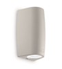 147796 Keope AP2 Small Grigio, серый Уличный настенный светильник IDEAL LUX 147796 Keope AP2 Small Gr - фото 626870
