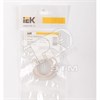 EKP20-01-02-K01 Кольцо к патрону, пластик, Е14, белый, индивидуальный пакет (уп.50шт.) IEK® EKP20-01-02-K01 - фото 626970