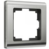 W0011602/WL02-Frame-01 Metallic Рамка на 1 пост, глянцевый никель (уп.10шт.) Werkel™ (Китай) a051000-1 - фото 627115