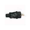 50196 Helium Вилка 2К+3 16А IP44, черная резина (уп.10шт.) Legrand (Франция) 50196 - фото 627142