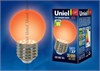 LED-G45-0,65W/RED/E27 Лампа светодиодная для декоративной подсветки. Цвет красный. (уп.10шт.) LED-G45-0,65W/RED/E27 - фото 627318