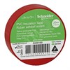 IMT38200 красная Изолента ПВХ 19мм 20м, толщина 0,13мм (уп.8шт.) Schneider Electric IMT38200 - фото 627410