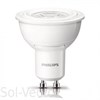 Лампа GU10-led 230В 4W 36° (35W 3000K) светодиодная белый 92886 - фото 627651