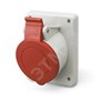 DIS4133666 Розетка скрытой установки с наклоном IP44 16А 3P+E 400В (уп. 10шт) ДКС DIS4133666 - фото 627776