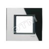 MGU68.002.7C1 РАМКА, 1 МЕСТО, ЧЁРНОЕ СТЕКЛО UNICA TOP MGU68.002.7C1 - фото 627816
