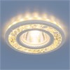 8355 MR16 CL/WH прозрачный/белый Cветильник встраиваемый (уп.10/40шт.) Elektrostandard a037507 - фото 627849