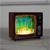 4843933 Светодиодная фигура «Телевизор с оленями» 10 × 8 × 4 см, пластик, батарейки CR2032х2, свечение мульти (RGB) 4843933 - фото 627900
