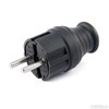 BEM 11-102 Вилка кабельная каучуковая 220В 16А без з/к, IP44, черная СНЯТА С ПРОИЗВОДСТВА 8698523911020 - фото 628038
