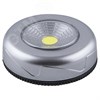 23374 FN1204 Светодиодный светильник-кнопка (1шт в блистере) 1LED 2W (3*AAA в комплект не входят), 69*25мм, серебро (уп.120шт.) FERON (Китай) 23374 - фото 628261