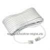 FD 18-3151/6113 Телефонный удлинитель 15м белый (уп.10/100шт.) REXANT FD 18-3151 - фото 628501