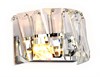 TR5175 CH/CL хром/прозрачный E14 max 40W 275*165*155 Настенный светодиодный светильник с хрусталем Ambrella Light TR5175 CH/CL - фото 628508