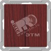 VS516-252-9-86 Wessen 59 Двухклавишный выключатель (сх.5), механизм, мореный дуб (уп.10шт.) VS516-252-9-86 - фото 628715