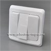 BC 10-003B ЭТЮД Трехклавишный выключатель белый (уп.20шт) Schneider Electric BC10-003B - фото 628735