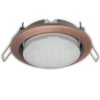 FP53H4ECB Ecola GX53 H4 Downlight without reflector Светильник черненая медь (уп.10/50шт.) FP53H4ECB - фото 628766
