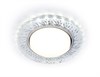 G224 CL/FR прозрачный/матовый GX53+3W(LED COLD) D120*38 Светильник встраиваемый (уп.50шт.) Ambrella Light	 G224 CL/FR прозрачный/матовый - фото 628926
