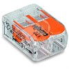 221-412 Клемма монтажная 2х0,14-4мм² (для многопроволочной жилы) (уп.100шт.) WAGO (Германия) 221-412 - фото 629118