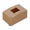68024К Тусо.Щиток о/п на 4 модуля 130х90х65мм (коричневая) (КМПн-4) (уп.56шт.) RUVinil (Россия) 68024К - фото 629142