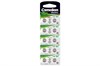 AG4-BP10 Mercury Free Элемент питания (для часов) 377A/LR626/177, 1,5V (уп.10/100шт.) Camelion AG4-BP10 - фото 629215