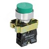 BBT70-BL-K06 LAY5-BL31 без подсветки зеленая 1з Кнопка управления (уп.20шт.) IEK® BBT70-BL-K06 - фото 629266