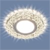 2234 MR16 CL прозрачный Встраиваемый точечный светильник с LED подсветкой Electrostandard 2234 MR16 CL прозрачный - фото 629382