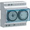 EH191 Таймер Суточный/Недельный электромех., пит.230B ±10% 50/60Гц, вых. конт.1П/16A 230В 50Гц АС1, tшага=15мин, запас хода 200ч, с возм. ручн. упр. EH191 - фото 629383