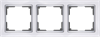 WL03-Frame-03-white Snabb Рамка на 3 поста, белая (уп.10шт.) WERKEL a028882 - фото 629416