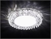 G255 CH хром/прозрачный хрусталь GX53+3W(LED WHITE) Светильник встраиваемый (уп.30шт.) Ambrella G255 CH хром/прозрачный х - фото 629655