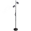 ULM-T600 2х6W/4500K/DIM BLACK Светильник напольный (Торшер). Цвет черный. Uniel™ (Китай) UL-00010174 - фото 629701