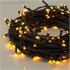 3556816 Гирлянда "Нить" 20 м , IP20, тёмная нить, 200 LED, свечение жёлтое, 8 режимов, 220 В 3556816 - фото 629816