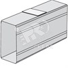 00833 SGAN Накладка на стык профиля 60мм. (уп.20шт.) ДКС 00833 - фото 629986