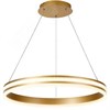 41698 AL5888 SHINING RING, 60W, Max. 4200Lum, 4000K, IP20, золото Светильник светодиодный (уп.6шт.) FERON (Китай) 41698 - фото 630085