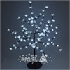 495080 Мини деревце ЦВЕТУЩАЯ ЯБЛОНЯ 48 теплых белых LED-огней 45см+5м черный провод уличное KAEMINGK 495080 - фото 630581