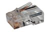 PLUG-8P8C-U-C5-100 Разъем RJ-45(8P8C) под витую пару, Cat.5e, универсальный (уп.100шт.) Hyperline PLUG-8P8C-U-C5-100 - фото 630610