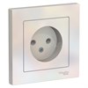 ATN000441 AtlasDesign Механизм розетки 1 гнездо без заземления, жемчуг (уп.10шт.) Systeme Electric (Россия) ATN000441 - фото 630706