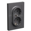 ATN000441 AtlasDesign Механизм розетки 1 гнездо без заземления, жемчуг (уп.10шт.) Systeme Electric (Россия) ATN000441 - фото 630708