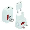 SQ1806-0044 Тревел-адаптер100-250В 3А (5 в 1) USB-зарядка 1000мА (уп.12/48шт.) TDM SQ1806-0044 - фото 630769