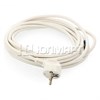 V3 Сетевой шнур ПВС 3x0.75  3м с вилкой с з/к белый LUX 4606400609681 - фото 630847
