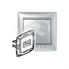 770230 Valena Classic Информационная розетка RJ45 Cat. 5е UTP 1 выход, алюминий (уп.10шт.) Legrand (Франция) 770230 - фото 630902