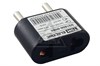 SQ1806-0088 Переходник (тип CEE 7/17 - тип А/F) плоский 10А макс. 250В черный (уп.50шт.) TDM (Китай) SQ1806-0088 - фото 631084