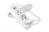 У3-Е-USB-03 3-местный с з/к 250В 16А, USB гнездо 5В 1.3А, 3м Сетевой удлинитель (уп.35шт.) LUX 4606400418917 - фото 631130