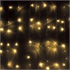26796 CL12 Гирлянда занавес 24V, 400LED, 3300K, эффект стробов, 56W, IP65, 3х3м+5м  (уп.4шт.) FERON 26796 - фото 631253