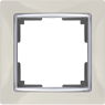 W0011903/WL03-Frame-01-ivory Snabb Рамка на 1 пост, слоновая кость/хром (уп.10шт.) Werkel™ a051661-1 - фото 631275