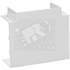 CKMP10D-T-016-016-K01 Угол белый Т-образный КМТ 16х16 "ЭЛЕКОР" (уп.4/15шт.) IEK® CKMP10D-T-016-016-K01 - фото 631301