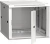 STHD-9U-2 Шкаф настенный 19", 9U, 520x635х600мм (ВхШхГ), стеклянная дверь STHD-9U-2 - фото 631442