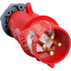 PSN02-032-4 MAGNUM ССИ-024 32А-6ч/380-415В 3Р+РЕ IP44 Вилка переносная (уп.10шт.) IEK® PSN02-032-4 - фото 631444