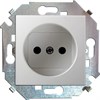 1591431-030 S15 Механизм розетки 1 гнездо без заземления, белый (уп.20шт.) Simon Electric (Россия) 1591431-030 - фото 631642