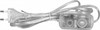 23058 DM103-200W 230V 1,5+0,5м Шнур сетевой с диммером, прозрачный (уп.10/100шт.) FERON (Китай) 23058 - фото 631934